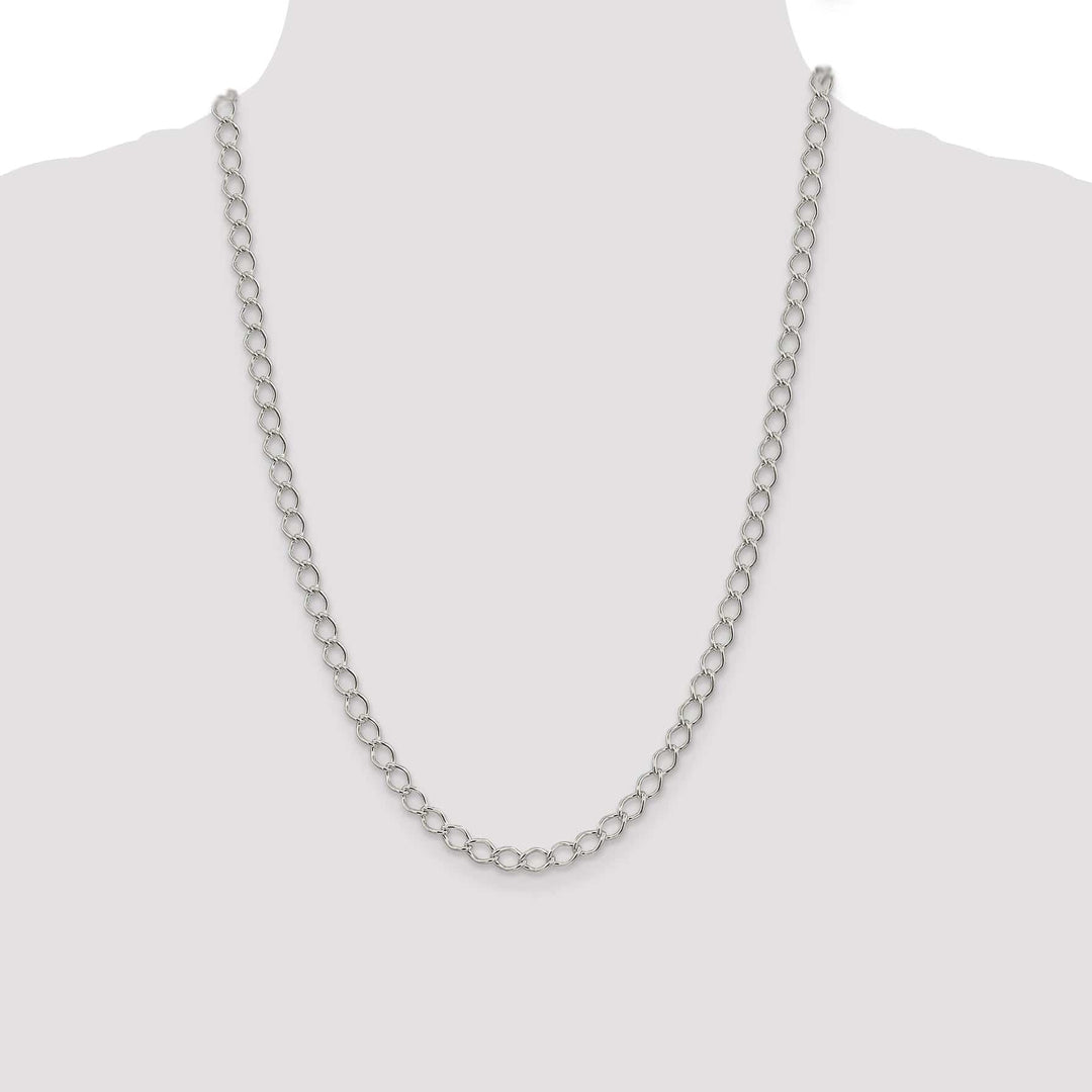 Lovely Rita's Chains Silver 5.75-mm Double 6 Side Flat Fancy Chain