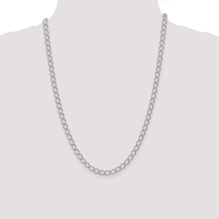 Lovely Rita's Chains Silver 5.75-mm Double 6 Side Flat Fancy Chain