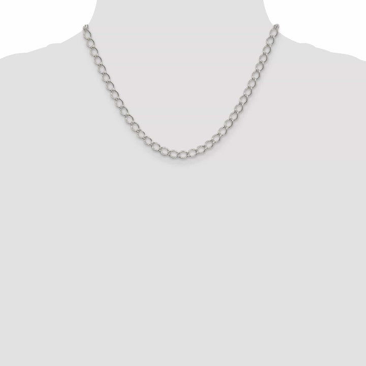 Lovely Rita's Chains Silver 5.75-mm Double 6 Side Flat Fancy Chain