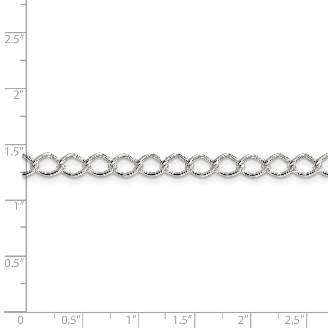 Lovely Rita's Chains Silver 5.75-mm Double 6 Side Flat Fancy Chain