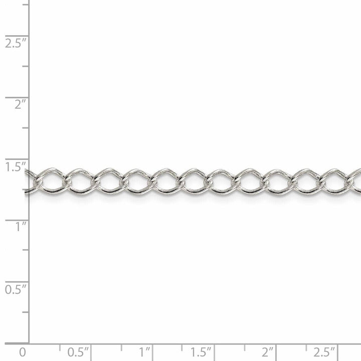 Lovely Rita's Chains Silver 5.75-mm Double 6 Side Flat Fancy Chain