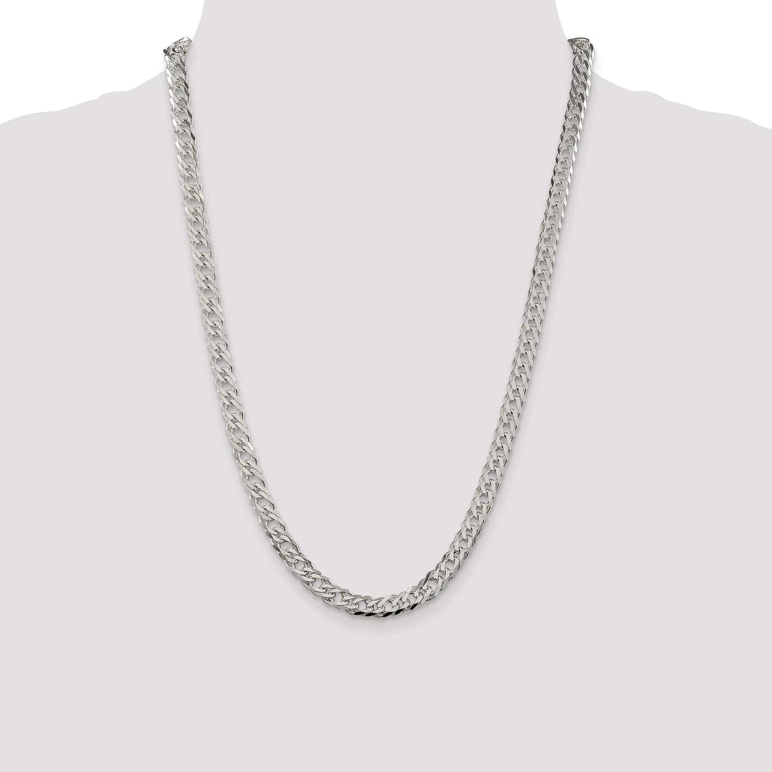 Lovely Rita's Chains Silver 6.25-mm Double 6 Side Flat Fancy Chain