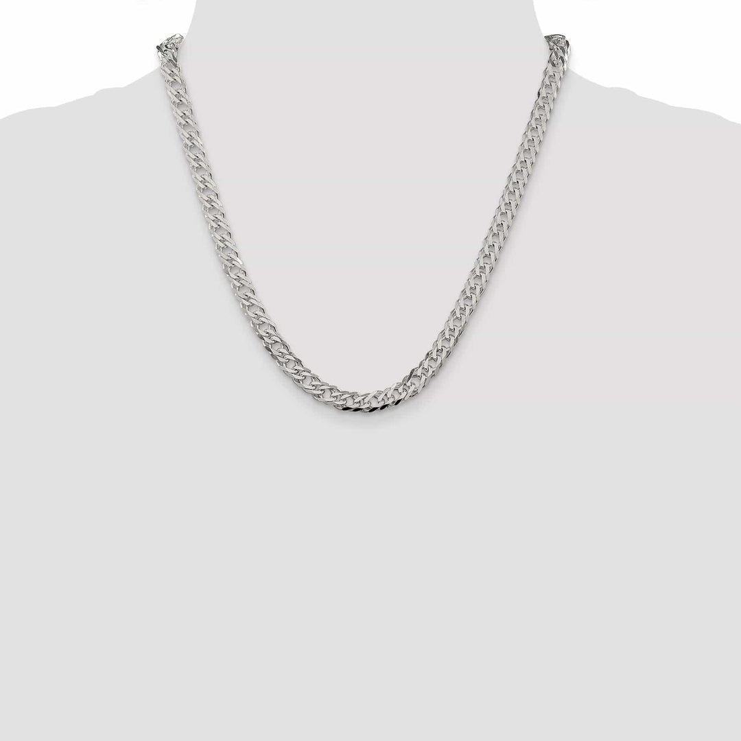 Lovely Rita's Chains Silver 6.25-mm Double 6 Side Flat Fancy Chain