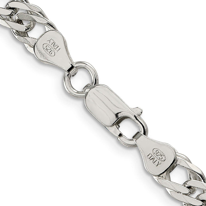 Lovely Rita's Chains Silver 6.25-mm Double 6 Side Flat Fancy Chain