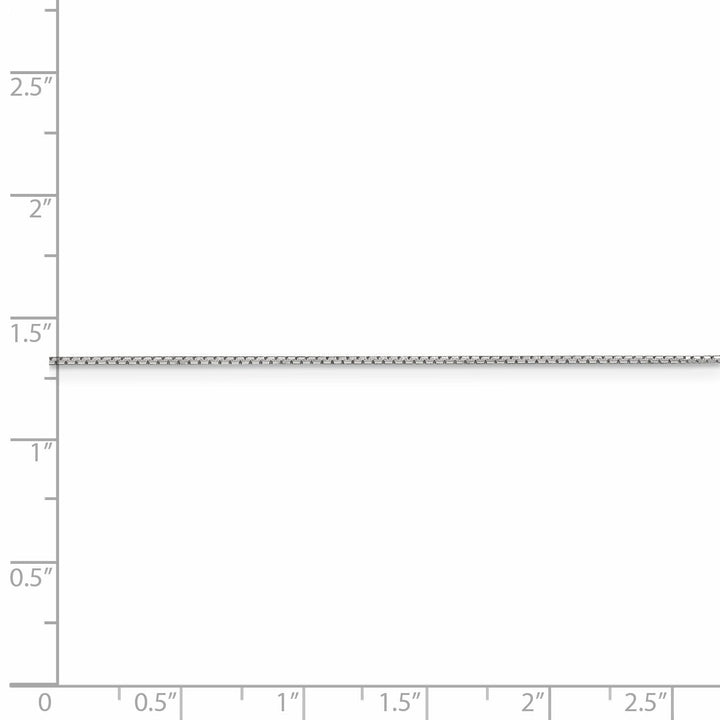 Lovely Rita's Chains Silver D.C 0.60-mm 8 Sided Mirror Box Chain