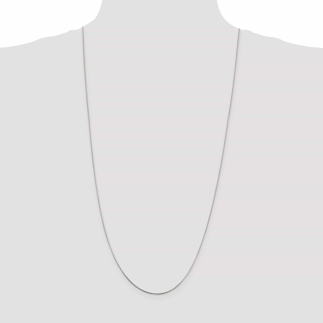 Lovely Rita's Chains Silver D.C 0.85-mm Wide Round Snake Chain