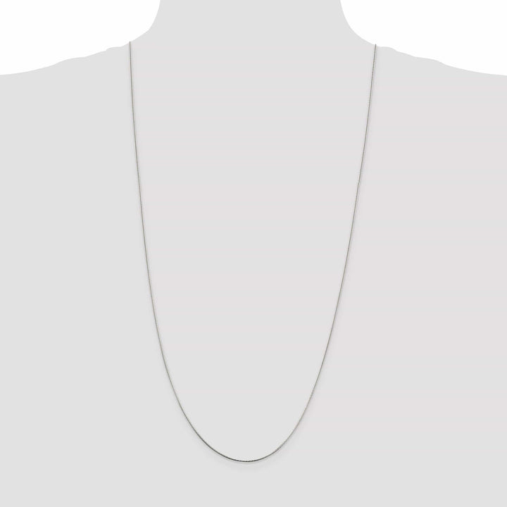 Lovely Rita's Chains Silver D.C 0.85-mm Wide Round Snake Chain