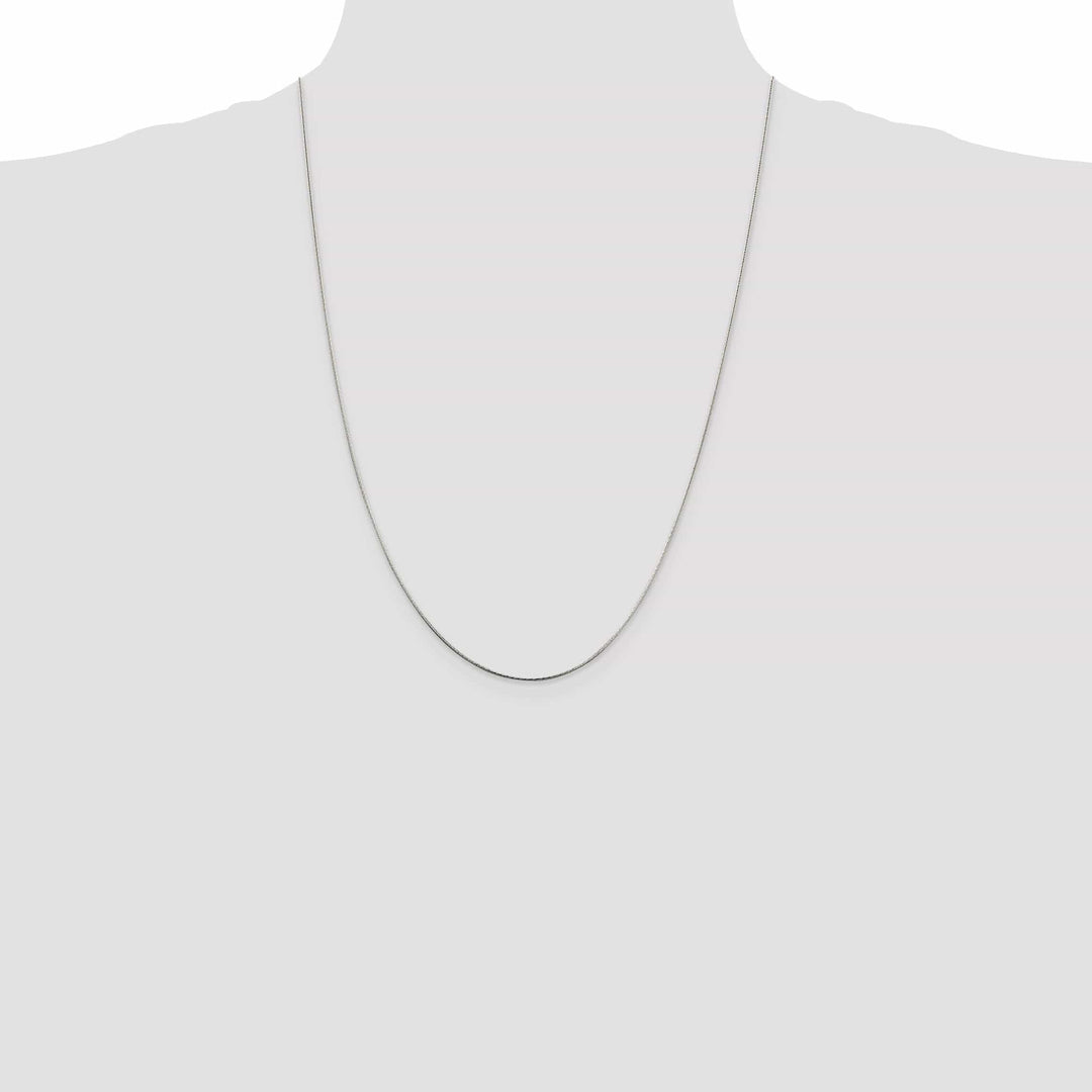 Lovely Rita's Chains Silver D.C 0.85-mm Wide Round Snake Chain