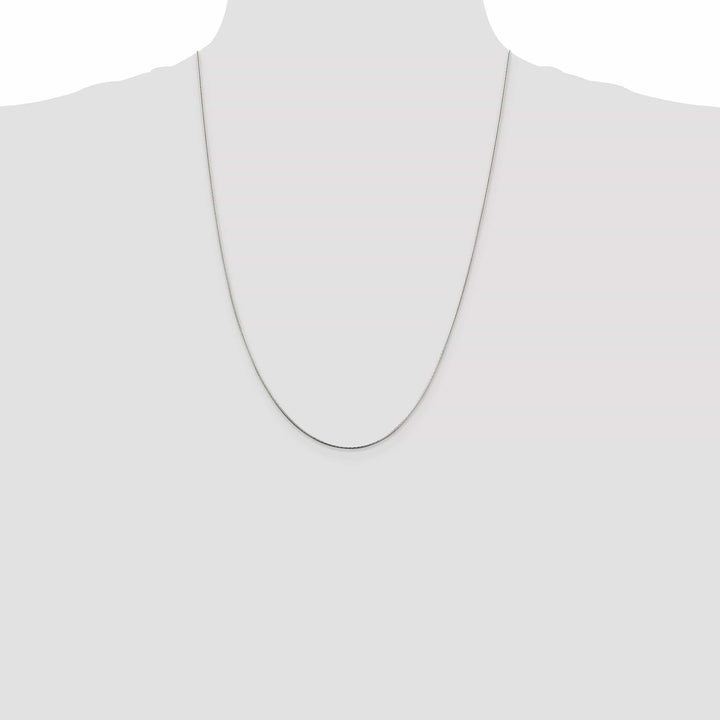 Lovely Rita's Chains Silver D.C 0.85-mm Wide Round Snake Chain