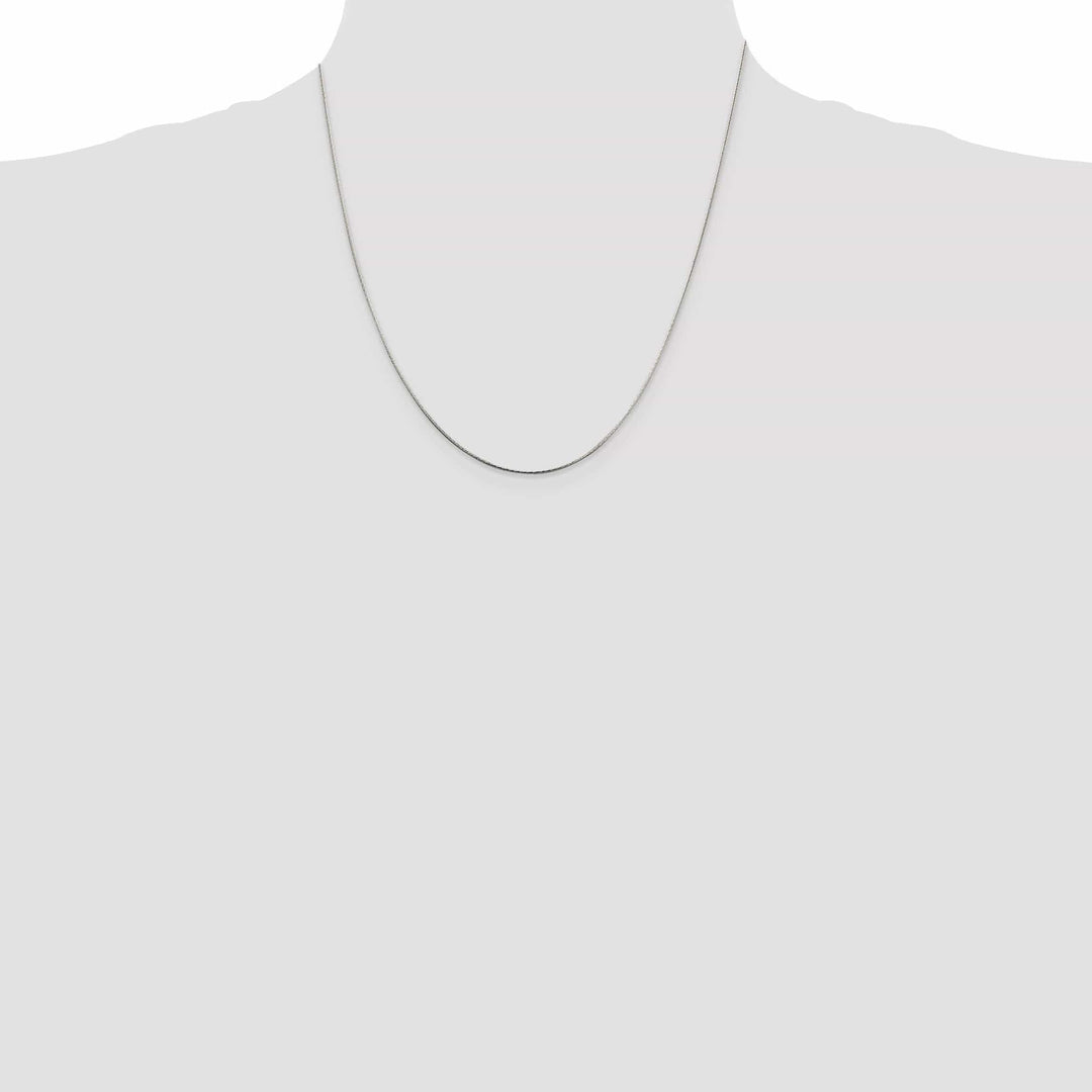 Lovely Rita's Chains Silver D.C 0.85-mm Wide Round Snake Chain