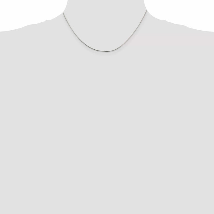 Lovely Rita's Chains Silver D.C 0.85-mm Wide Round Snake Chain