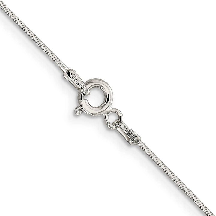 Lovely Rita's Chains Silver D.C 0.85-mm Wide Round Snake Chain