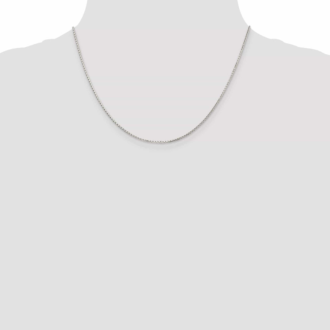 Lovely Rita's Chains Silver D.C 1.20-mm 8 Sided Mirror Box Chain