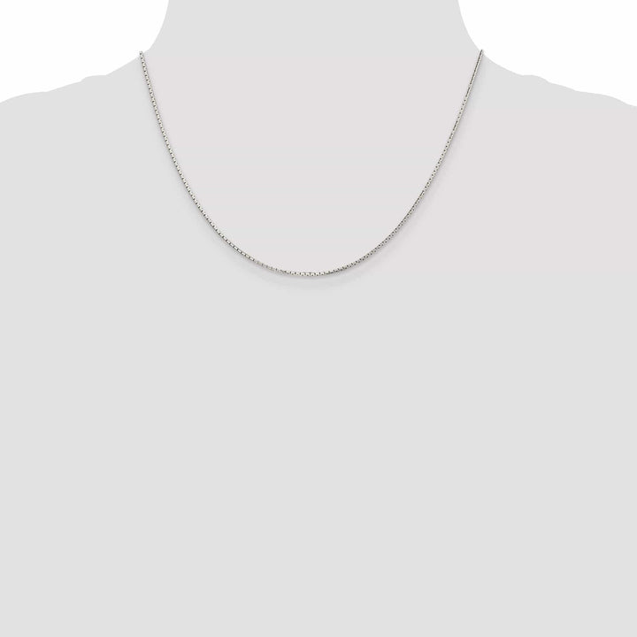 Lovely Rita's Chains Silver D.C 1.20-mm 8 Sided Mirror Box Chain