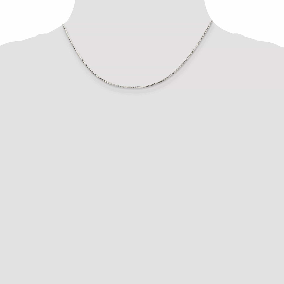 Lovely Rita's Chains Silver D.C 1.20-mm 8 Sided Mirror Box Chain