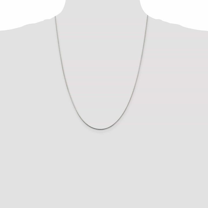 Lovely Rita's Chains Silver D.C 1.25-mm Round Snake Chain