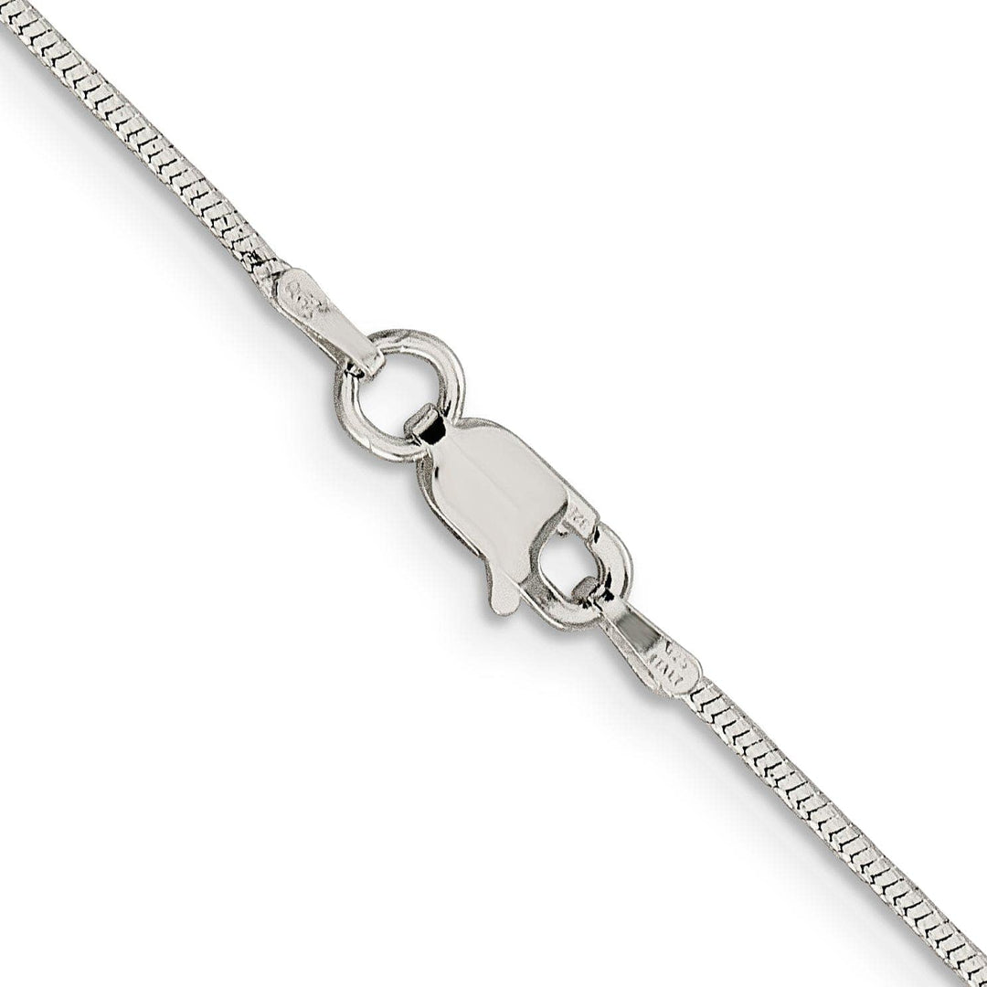 Lovely Rita's Chains Silver D.C 1.25-mm Round Snake Chain