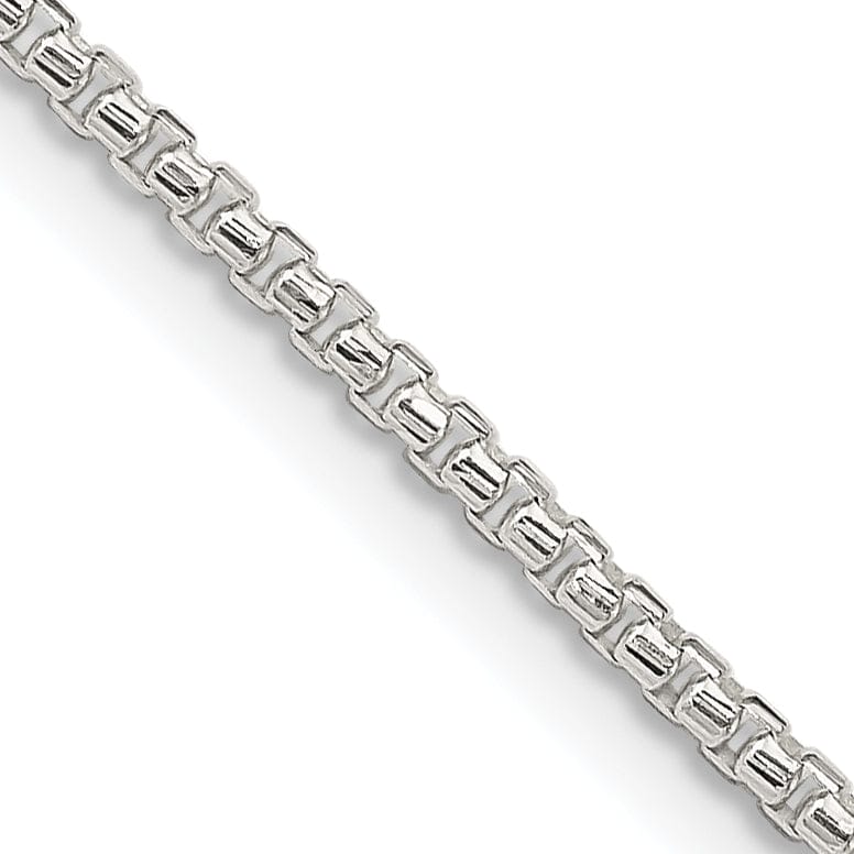 Lovely Rita's Chains Silver D.C 1.75-mm Round Fancy Box Chain