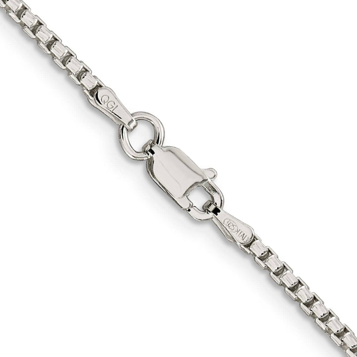 Lovely Rita's Chains Silver D.C 2.00-mm Round Fancy Box Chain