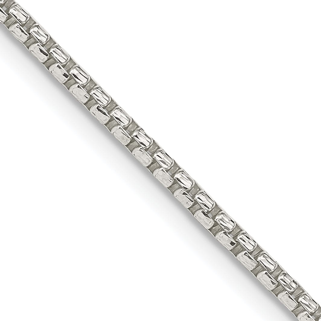Lovely Rita's Chains Silver D.C 2.00-mm Round Fancy Box Chain