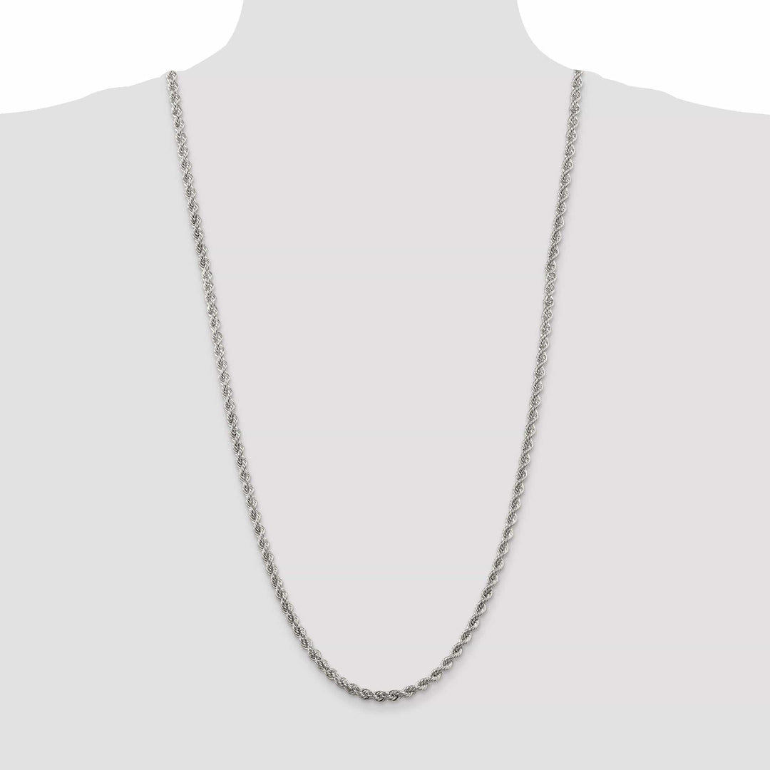 Lovely Rita's Chains Silver D.C 4.50-mm Solid Twisted Rope Chain