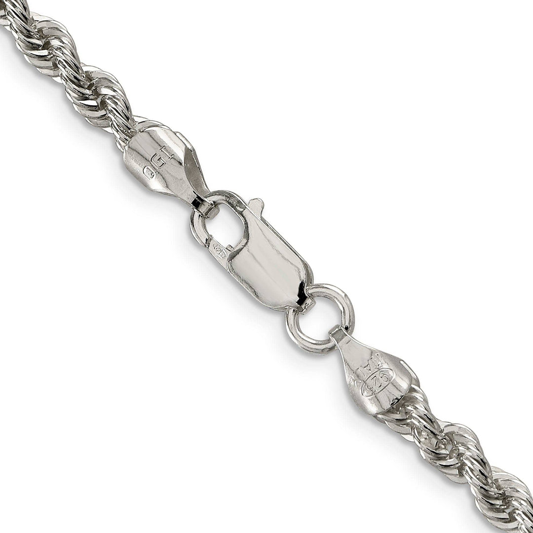 Lovely Rita's Chains Silver D.C 4.50-mm Solid Twisted Rope Chain