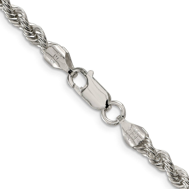 Lovely Rita's Chains Silver D.C 4.50-mm Solid Twisted Rope Chain