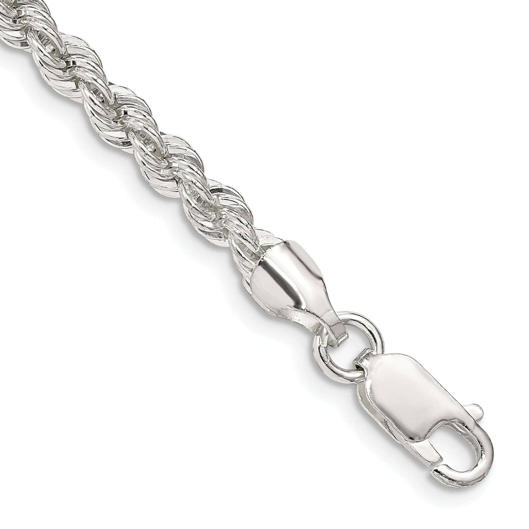 Lovely Rita's Chains Silver D.C 4.50-mm Solid Twisted Rope Chain