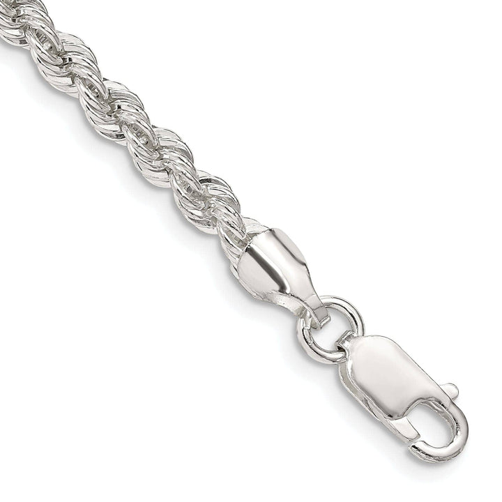 Lovely Rita's Chains Silver D.C 4.50-mm Solid Twisted Rope Chain