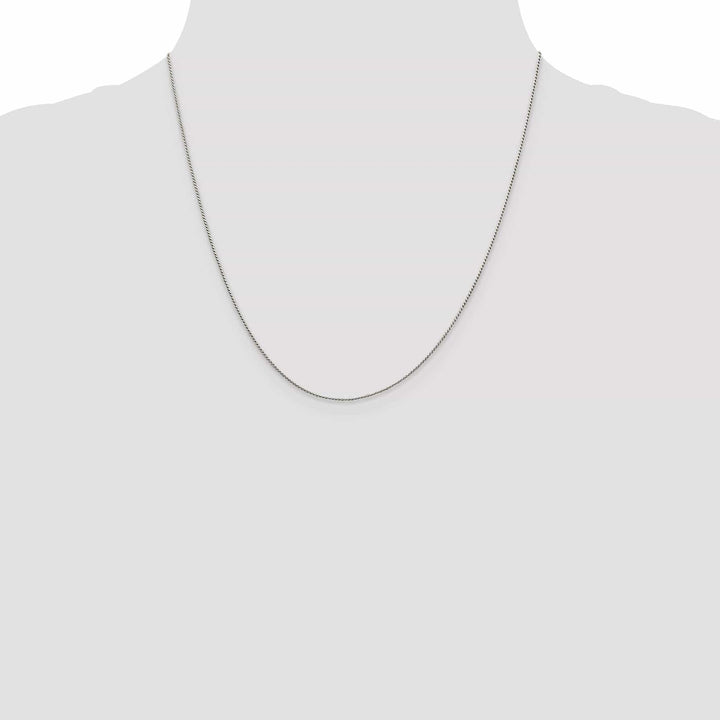 Lovely Rita's Chains Silver Polish 0.95-mm Solid Round Franco Chain