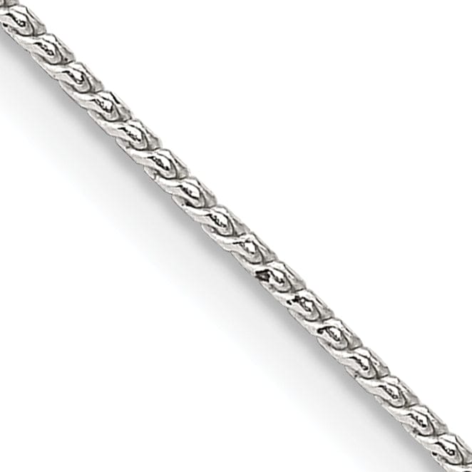 Lovely Rita's Chains Silver Polish 0.95-mm Solid Round Franco Chain