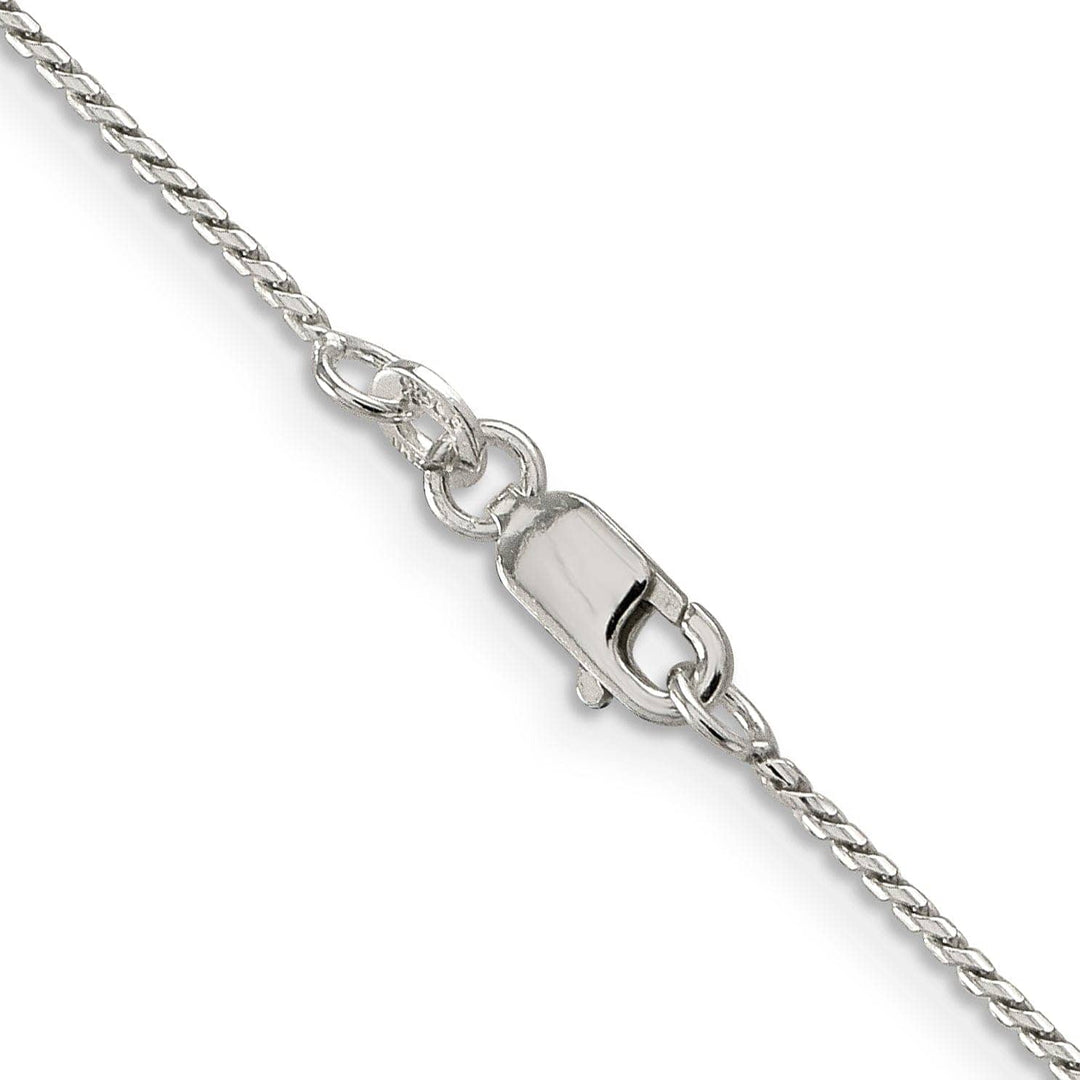 Lovely Rita's Chains Silver Polish 1.00-mm Solid Round Franco Chain