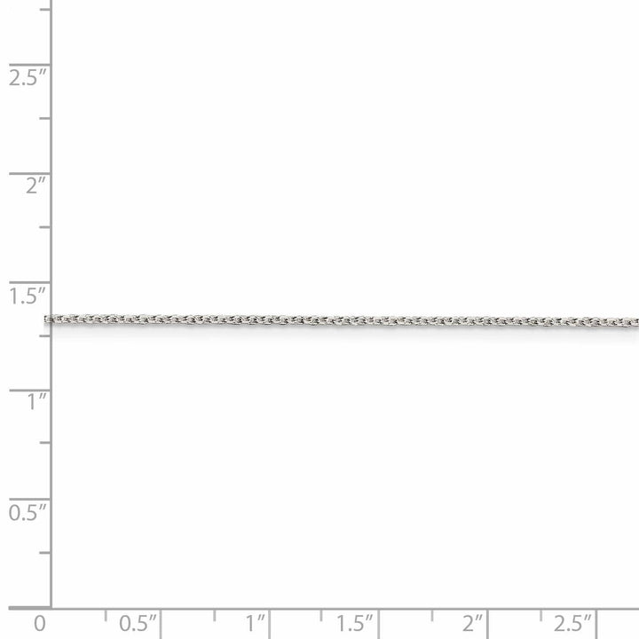 Lovely Rita's Chains Silver Polish 1.20-mm Beveled Oval Cable Chain