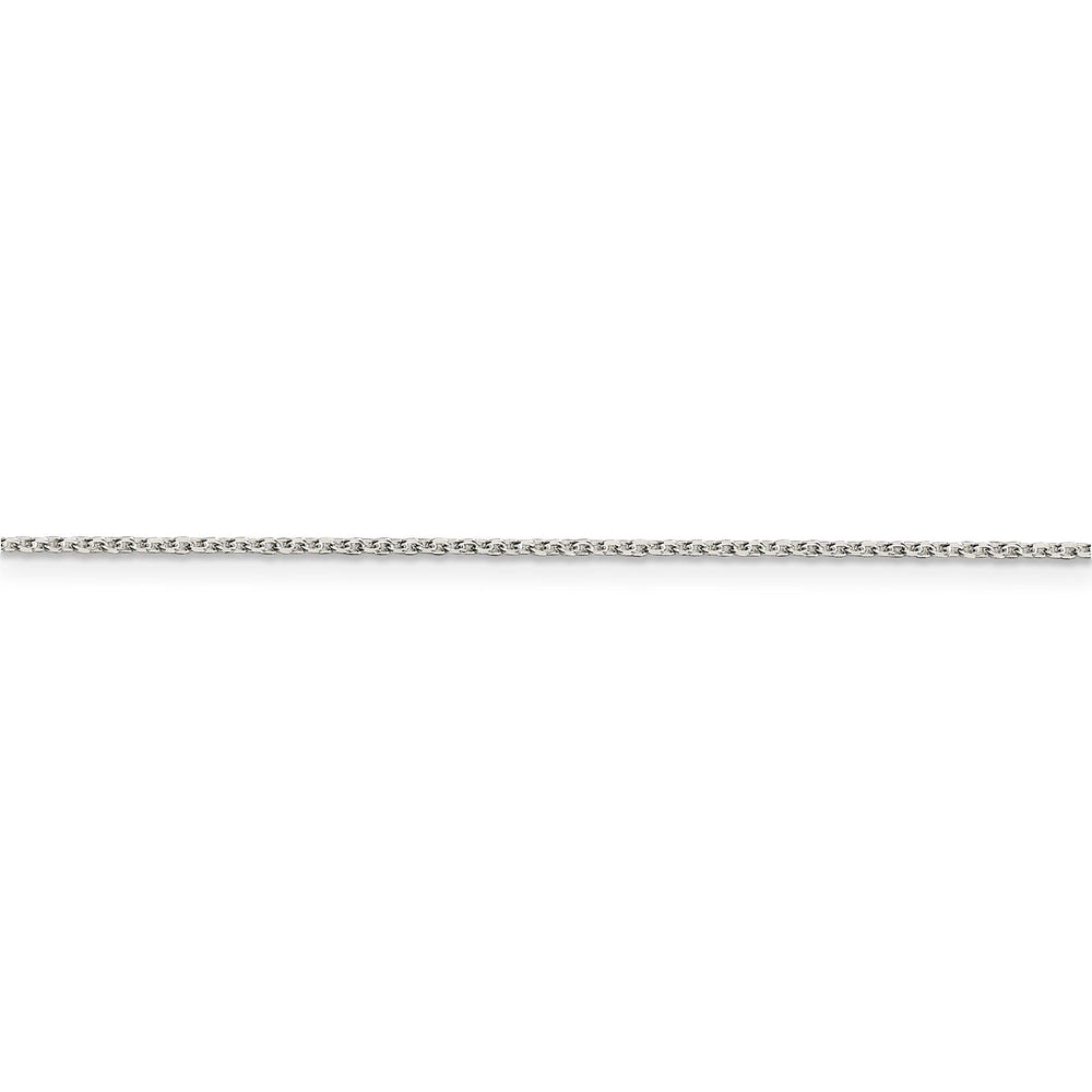 Lovely Rita's Chains Silver Polish 1.20-mm Beveled Oval Cable Chain