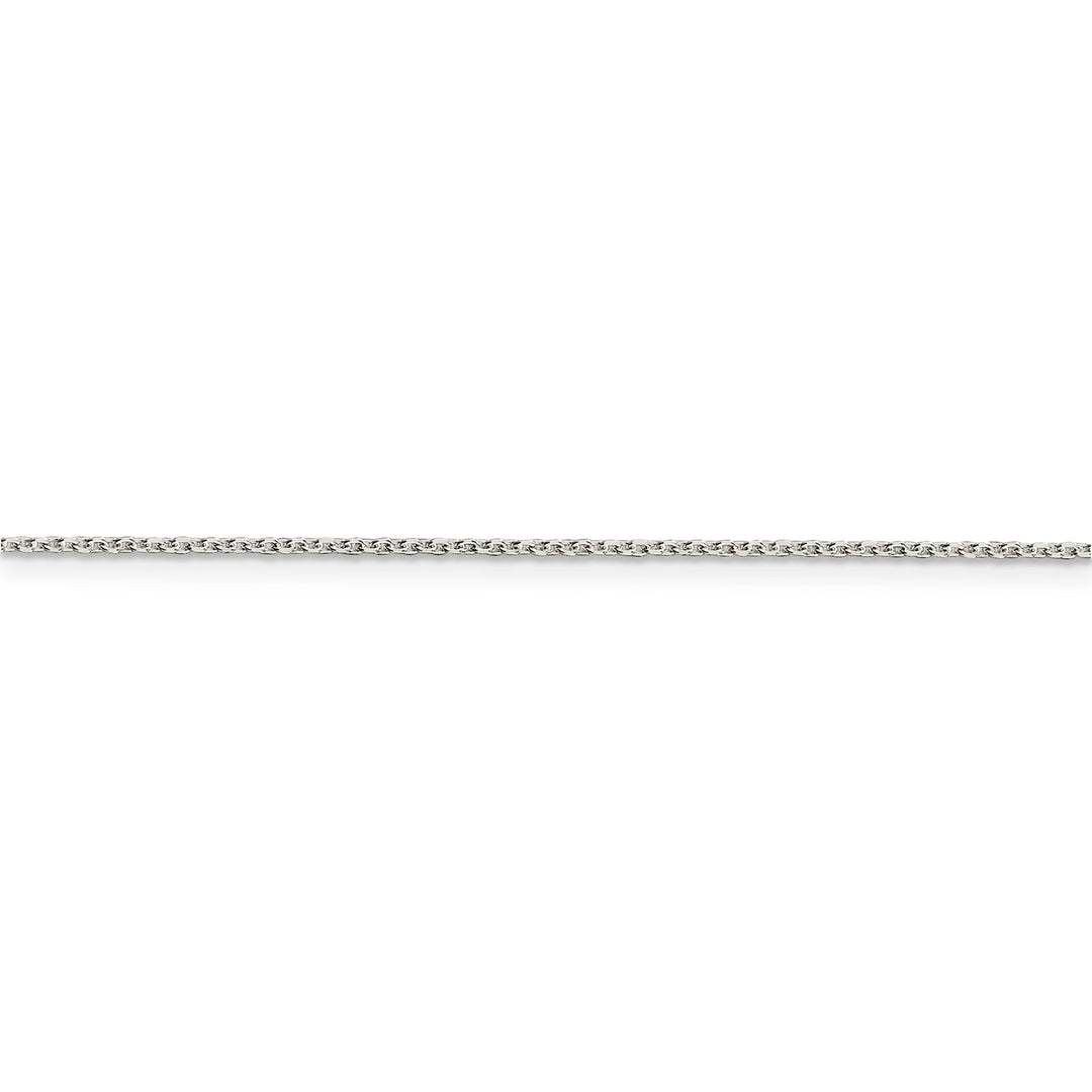 Lovely Rita's Chains Silver Polish 1.20-mm Beveled Oval Cable Chain