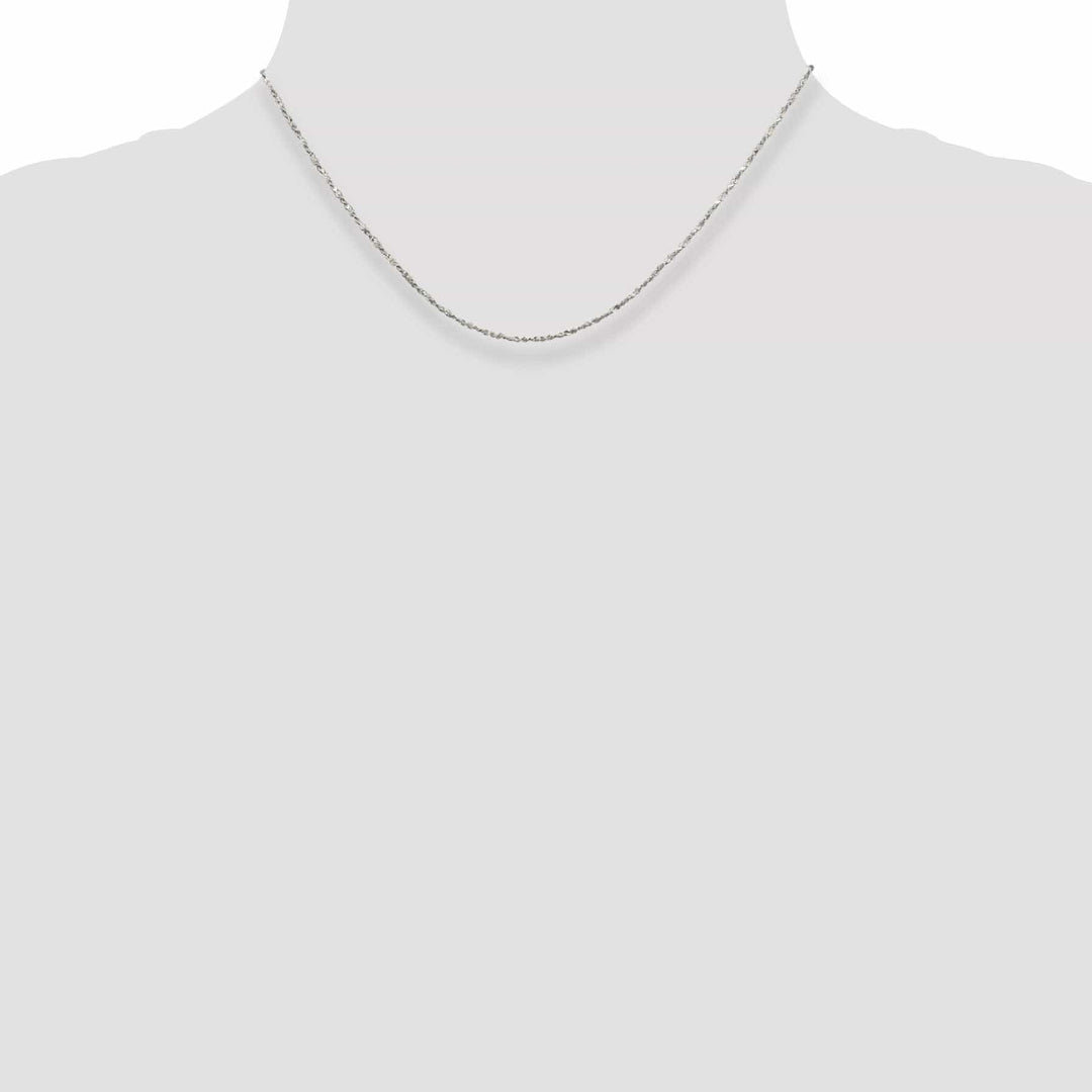 Lovely Rita's Chains Silver Polish 1.20-mm Twisted Serpentine Chain