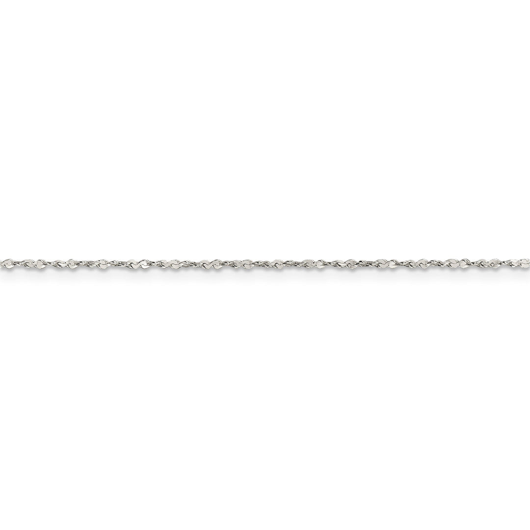 Lovely Rita's Chains Silver Polish 1.20-mm Twisted Serpentine Chain