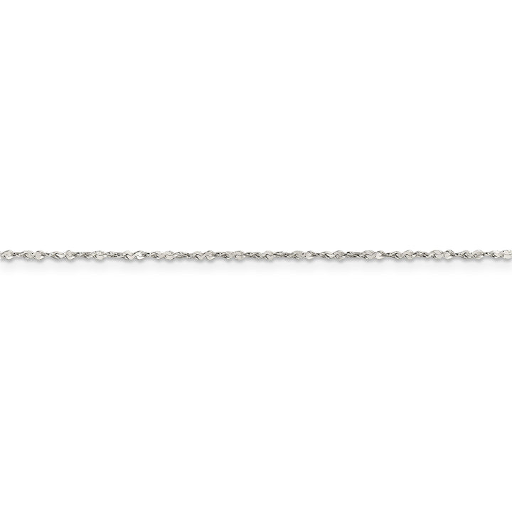 Lovely Rita's Chains Silver Polish 1.20-mm Twisted Serpentine Chain