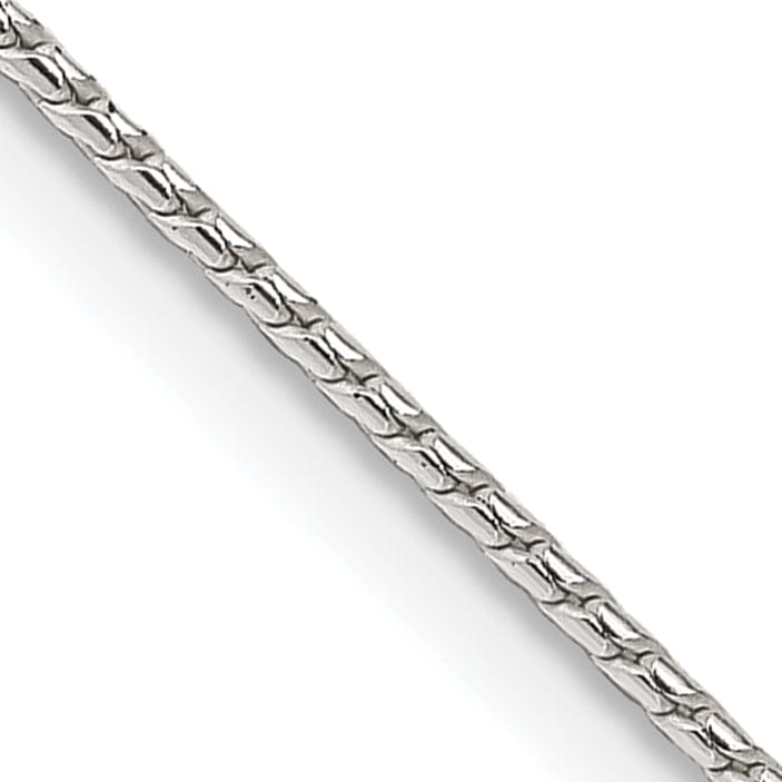 Lovely Rita's Chains Silver Polish 1.25-mm Solid Round Franco Chain