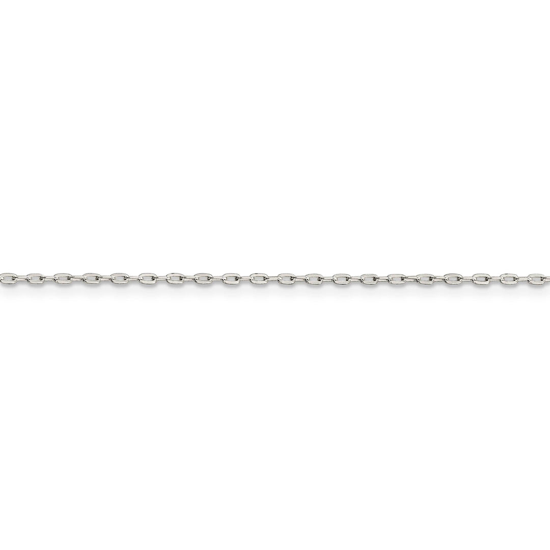 Lovely Rita's Chains Silver Polish 1.40-mm Beveled Oval Cable Chain