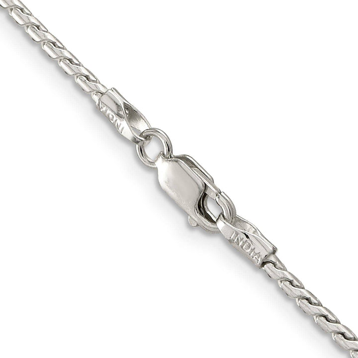 Lovely Rita's Chains Silver Polish 1.75-mm Solid Round Franco Chain