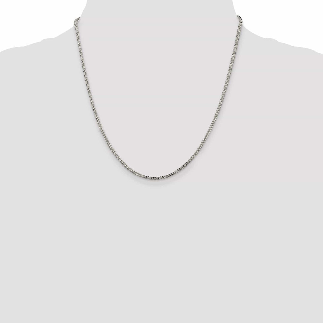 Lovely Rita's Chains Silver Polish 2.00-mm Solid Square Franco Chain