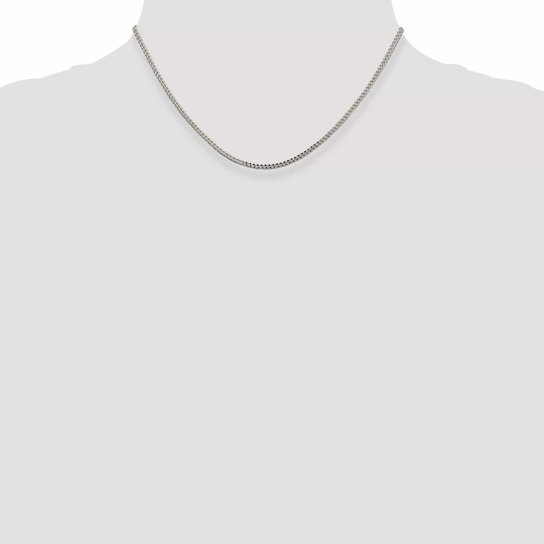 Lovely Rita's Chains Silver Polish 2.00-mm Solid Square Franco Chain