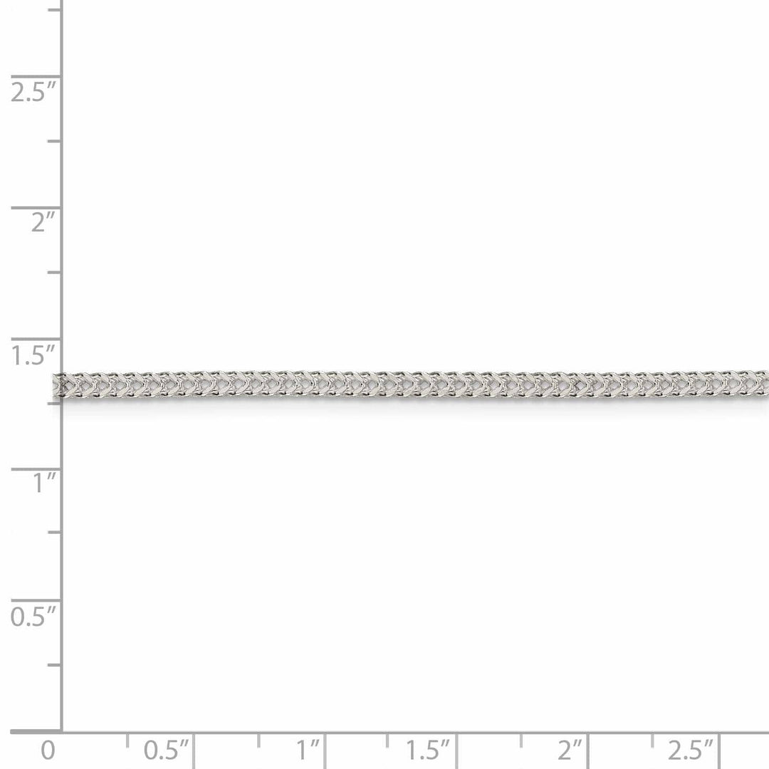 Lovely Rita's Chains Silver Polish 2.00-mm Solid Square Franco Chain