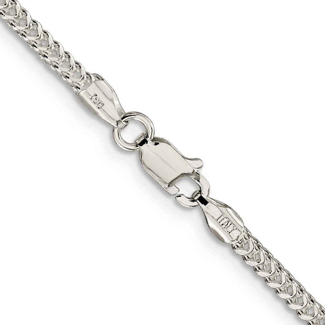 Lovely Rita's Chains Silver Polish 2.00-mm Solid Square Franco Chain