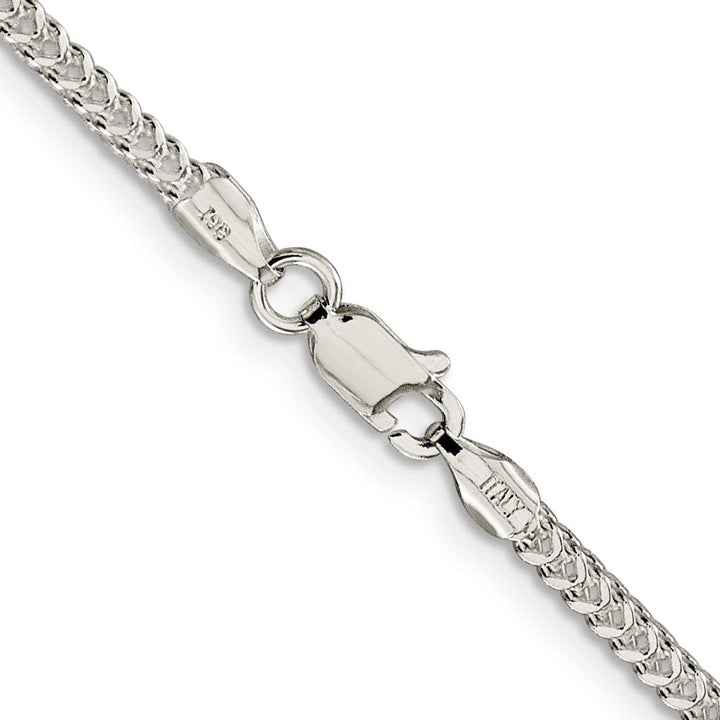 Lovely Rita's Chains Silver Polish 2.00-mm Solid Square Franco Chain
