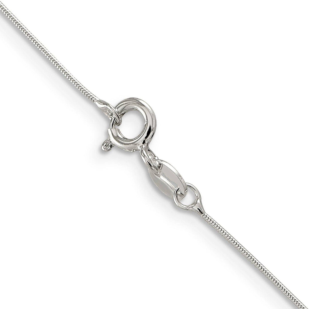 Lovely Rita's Chains Silver Polish Solid 0.70-mm Round Snake Chain