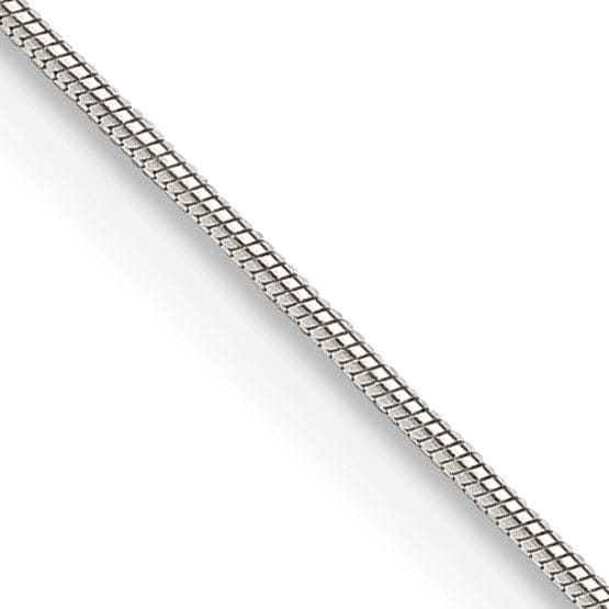 Lovely Rita's Chains Silver Polish Solid 0.70-mm Round Snake Chain