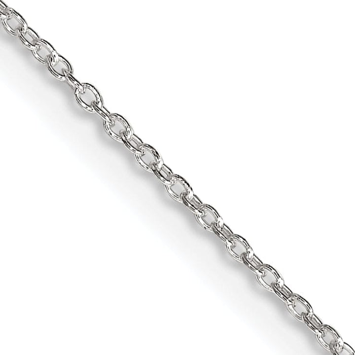 Lovely Rita's Chains Silver Polished 0.6-mm Fancy Rolo Cable Chain