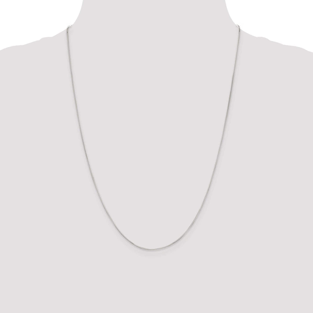 Lovely Rita's Chains Silver Polished 0.70-mm Square Snake Chain